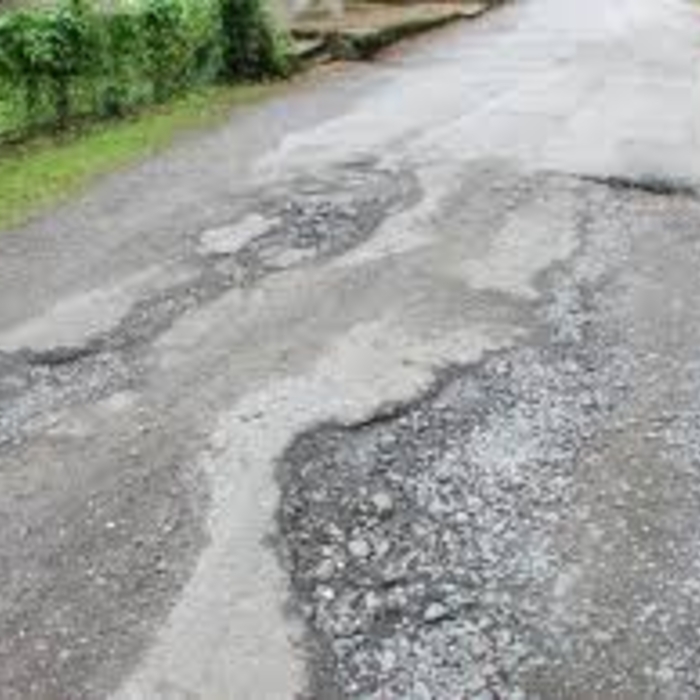 A person's drive way