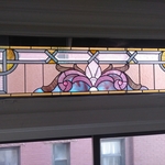 Stair transom after