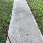 After Concrete Walkway