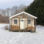 16x20 shed with sauna