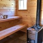 8x8 sauna
