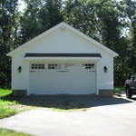 Detached 2 bay garage
