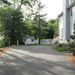 Attached 2 bay garage