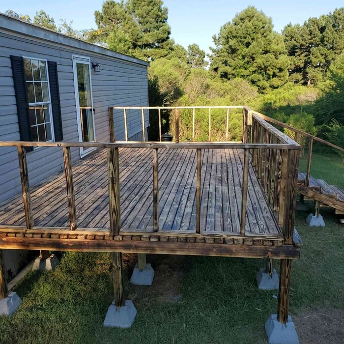 Deck finished!