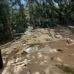 3rd area of construction debris