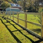 Triple-Rail, Wired Fence2