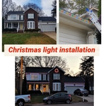 Holiday decoration installs