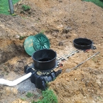 Septic tank install