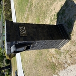 Brick mail box