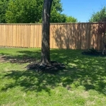 8' Board on Board Cedar Fence With Cap