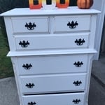 Darling shabby chic dresser!