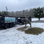 Rain, Snow or Shine the Junk Goats thrive!