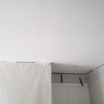( Ceiling repaint.)