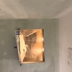 sheet rock with tape and mud