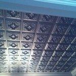 aluminum ceiling with a 1 piece crown