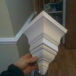 a custom corner block.