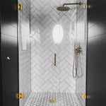 Custom Frameless Shower