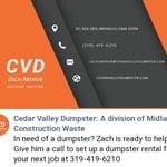 Cedar Valley Dumpster