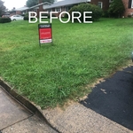 Last minute mowing job