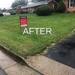 Last minute mowing job