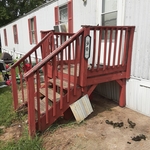 Removed deck