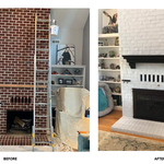 Fireplace Repaint