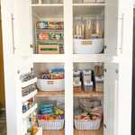 Pantry organizing after