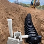 Distribution Box And Infiltrator Leach Line #2