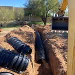Looking At Infiltrator Chambers Being Installed.