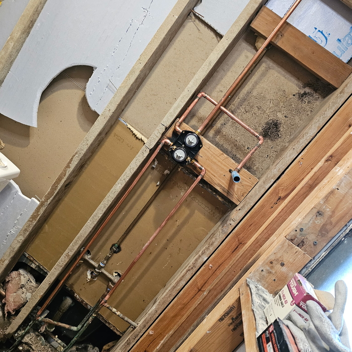 Custom shower