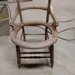 Walnut chair repair