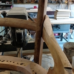 Walnut chair repair