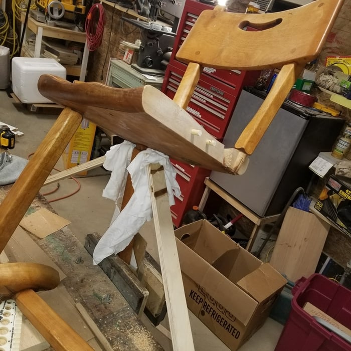 Maple Chair repair