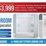 Tub/Shower Conversion