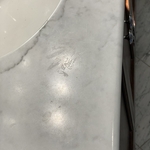 Restoration marble vanity