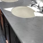 Restoration marble vanity