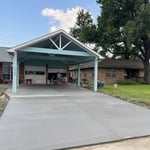 New driveway