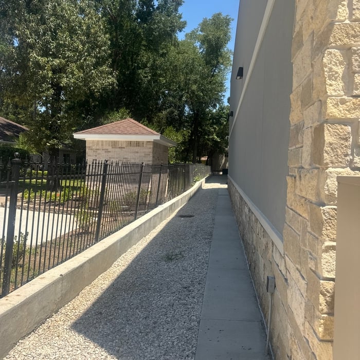 Concrete wall