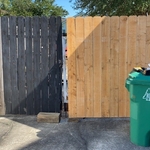 Worn Fence Boards