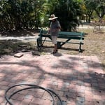 Patio repair