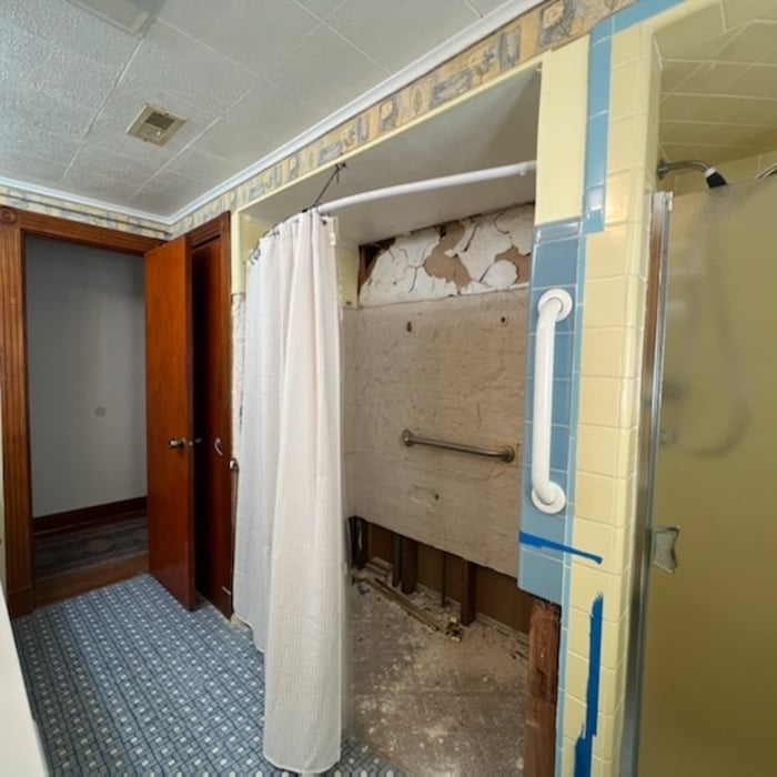 Bathroom before