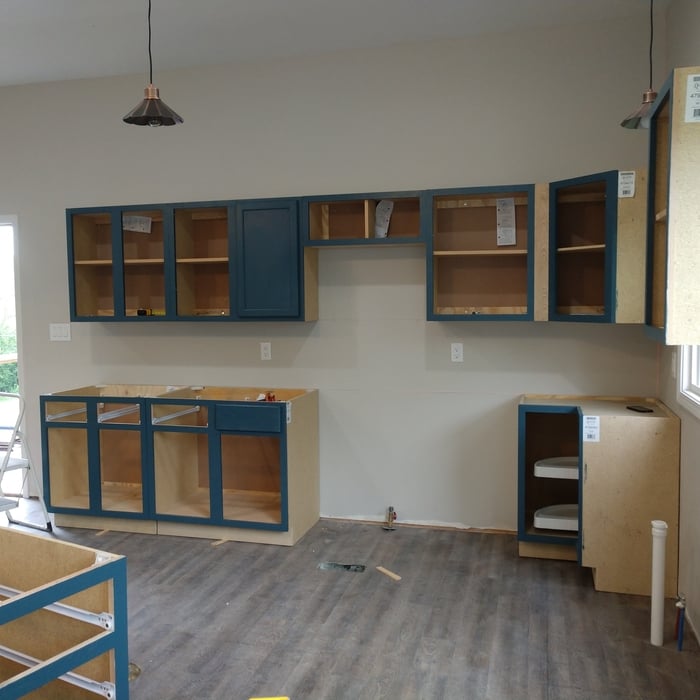 kitchen cabinet installation