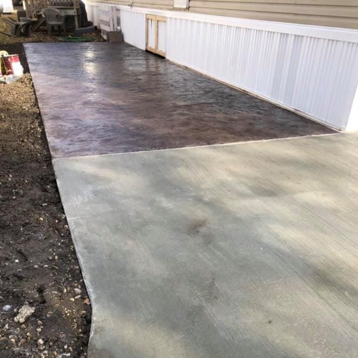 Stamped Patio