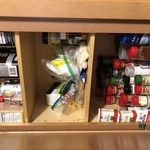 Cooking Items Cabinet