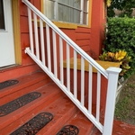 After - Porch Handrail