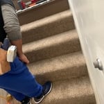 Stairs Carpet Install