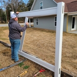 Installing One Section.