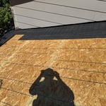 Reroof and gutters