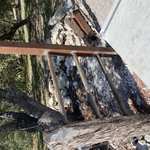 Pipe fence for gate