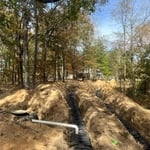 New septic system